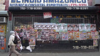 El comercio laino también ha comenzado a debilitarse. Foto: Javier Castaño