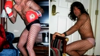 Oscar de la Hoya se ha vestido de travesti y ha sido demandado por abuso sexual.
